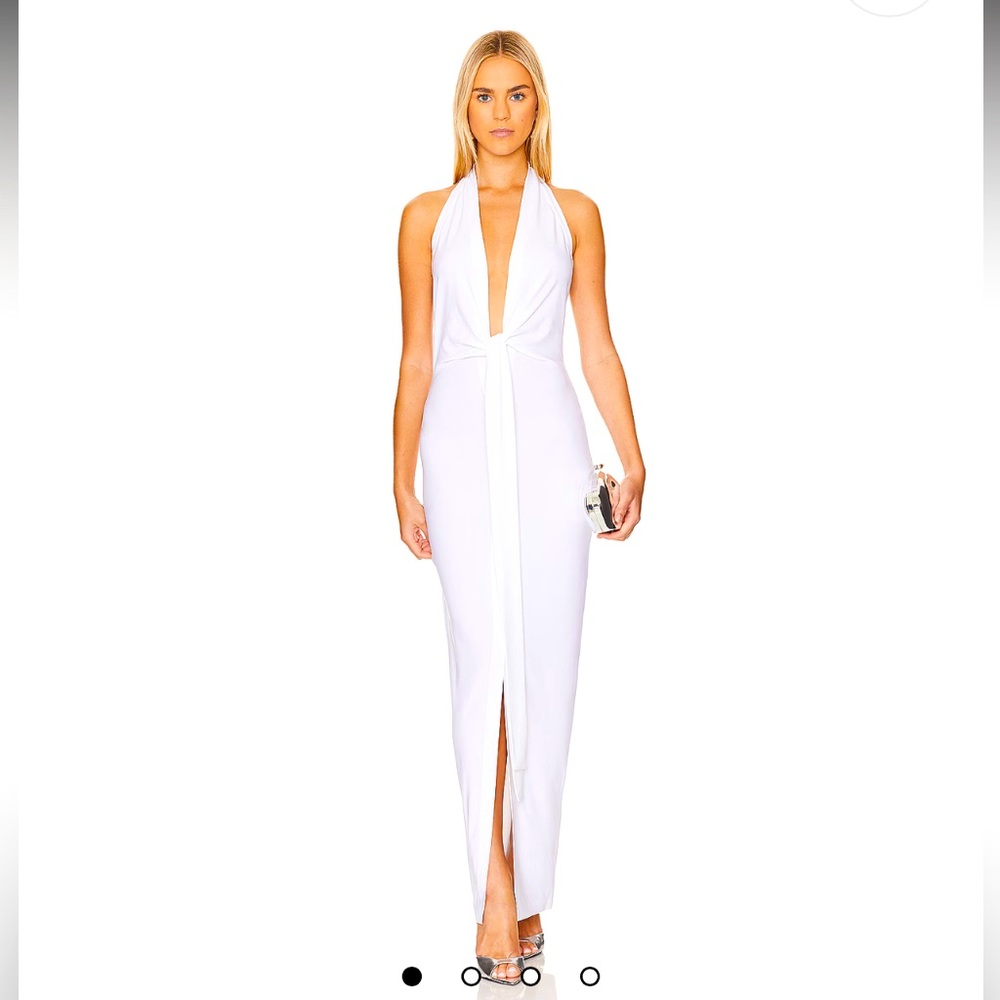 Norma Kamali Tie Front Dress in Small